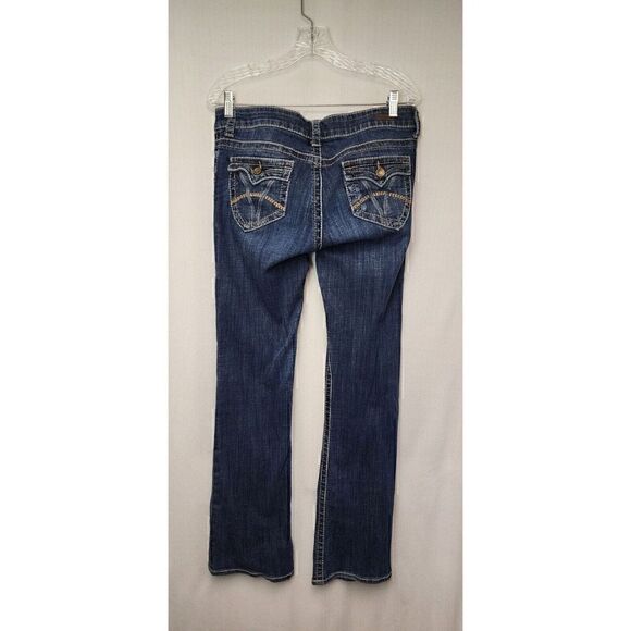 Kut From The Kloth Straight Leg Stretch Blue Denim Jeans Size 8 - Picture 2 of 6